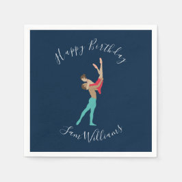 バレエ スタンダードカクテルナプキン