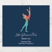 バレエ スパークリングワインラベル (シングルラベル)