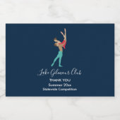 バレエ スパークリングワインラベル (シングルラベル)