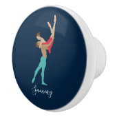 バレエ セラミックノブ (右)