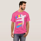 バレエ タップ ジャズ モダンで本当に踊れる Tシャツ (正面フル)