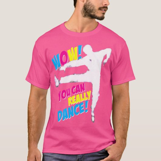 バレエ タップ ジャズ モダンで本当に踊れる Tシャツ (正面)