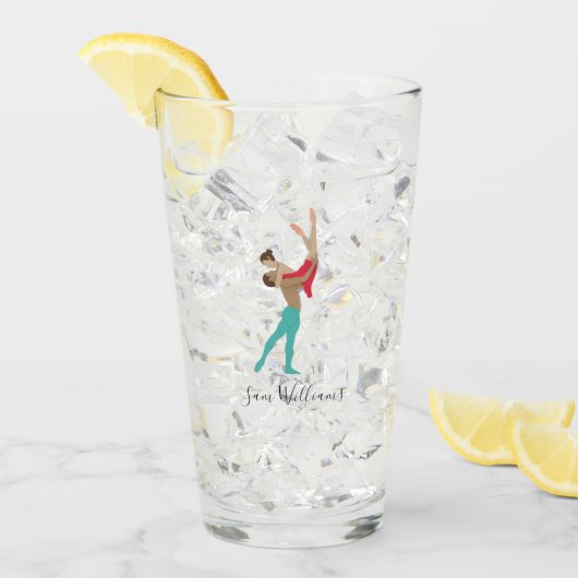 バレエ タンブラーグラス (アイス正面)