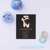 バレエ・ダモダンンスのチラシ チラシ (シングル)