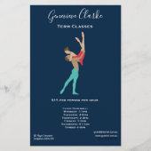 バレエ チラシ (正面)