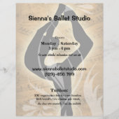 バレエ チラシ (正面)