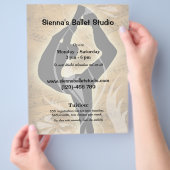 バレエ チラシ (手)