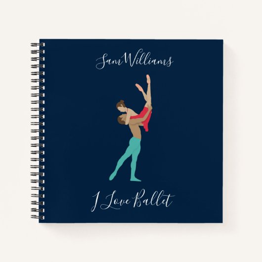 バレエ ノートブック (正面)