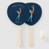 バレエ ハンドファン (正面&裏面)