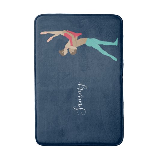 バレエ バスマット (正面縦)