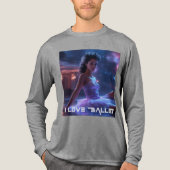 バレエ - バレエが大好き トライブレンドTシャツ (正面)