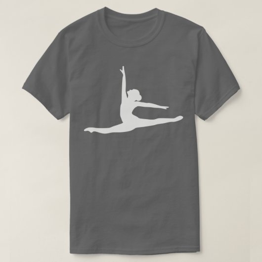 バレエ・バレリーナ Tシャツ (デザイン正面)