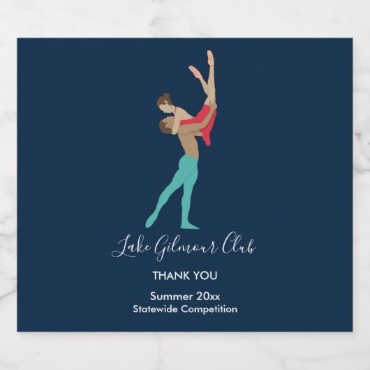 バレエ ビールラベル (シングルラベル)