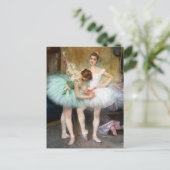 バレエ・ピエール・キャリア・ベルーズのバックステージ ポストカード (スタンド正面)