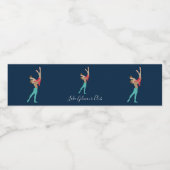 バレエ ペットボトルラベル (シングルラベル)