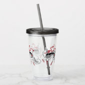 バレエ ボルゾイ アクリル タンブラー (左)