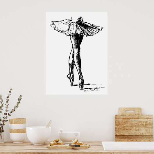 バレエ ポスター (キッチン)