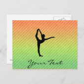 バレエ ポストカード (正面/裏面)