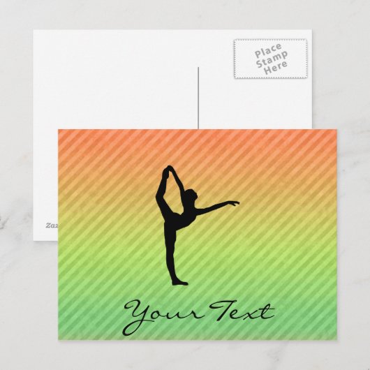 バレエ ポストカード (正面/裏面)
