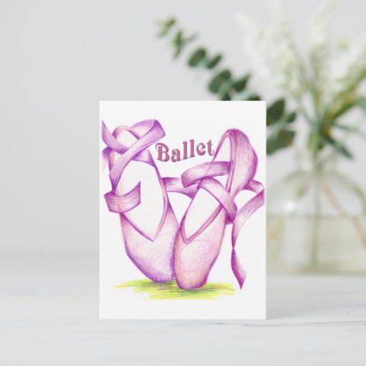 バレエ ポストカード (スタンド正面)