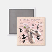 バレエ マグネット (正面/裏面)