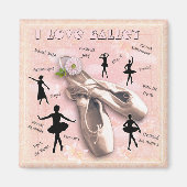 バレエ マグネット (正面)