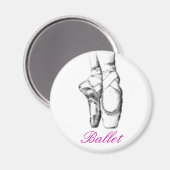 バレエ マグネット (正面/裏面)