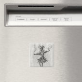 バレエ「メドゥーサ」のコスチュームデザイン マグネット (インサイチュ (食洗機))