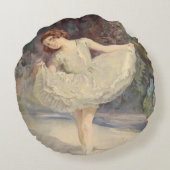 バレエ ラウンドクッション (裏面)