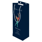 バレエ ワインギフトバッグ (裏面アングル)