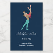 バレエ ワインラベル (シングルラベル)