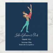 バレエ ワインラベル (シングルラベル)