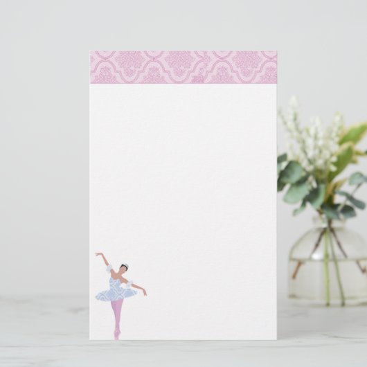 バレエ 便箋 (スタンド正面)