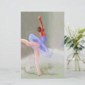 バレエ 便箋 (スタンド正面)