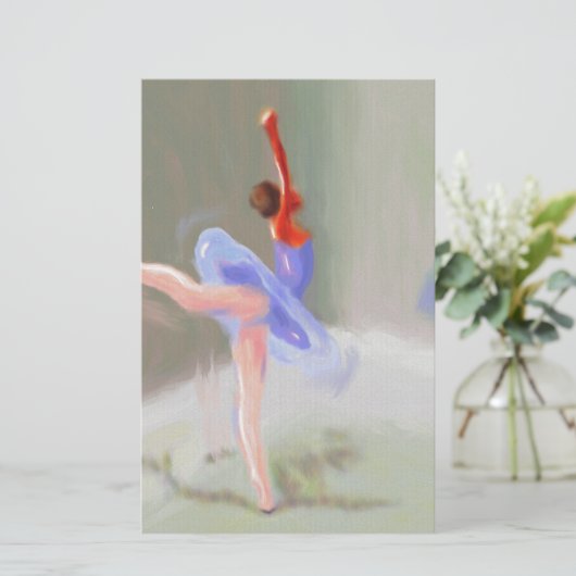 バレエ 便箋 (スタンド正面)