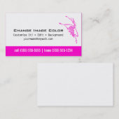 バレエ-個人事業カード 名刺 (正面/裏面)