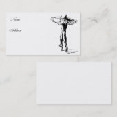バレエ 名刺 (正面/裏面)