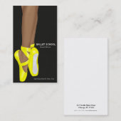 バレエ 名刺 (正面/裏面)