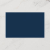 バレエ 名刺 (裏面)