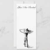 バレエ 招待状 (正面)