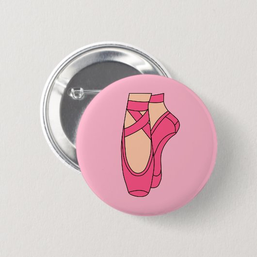 バレエ 缶バッジ (正面&裏面)