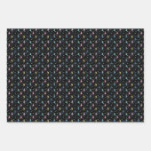 バレエ – Ballerina Dancer Shoes ラッピングペーパーシート (正面)