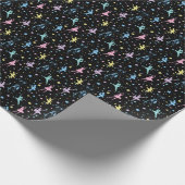 バレエ – Ballerina Dancer Shoes ラッピングペーパー (角)