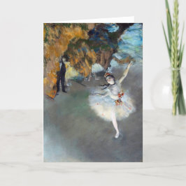 バレエ – L'etoile - Edgar Degas - 1878 カード