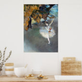 バレエ – L'etoile - Edgar Degas - 1878 ポスター (キッチン)