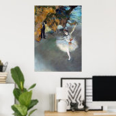 バレエ – L'etoile - Edgar Degas - 1878 ポスター (ホームオフィス)