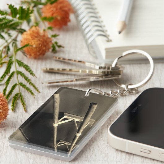 バレエKeychain キーホルダー (正面右)