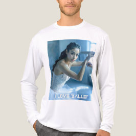 バレエLOVE - バレエ&ダンス トライブレンドTシャツ