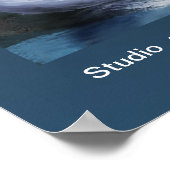 バレエSWAN LAKE DANCEカスタムパフォーマンスのポスター ポスター (角)