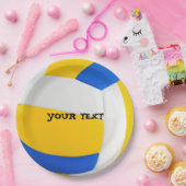 バレカスタマイズーボールパーティー ペーパープレート (パーティー)